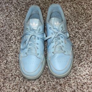 Ash grey Adidas continental 80’s